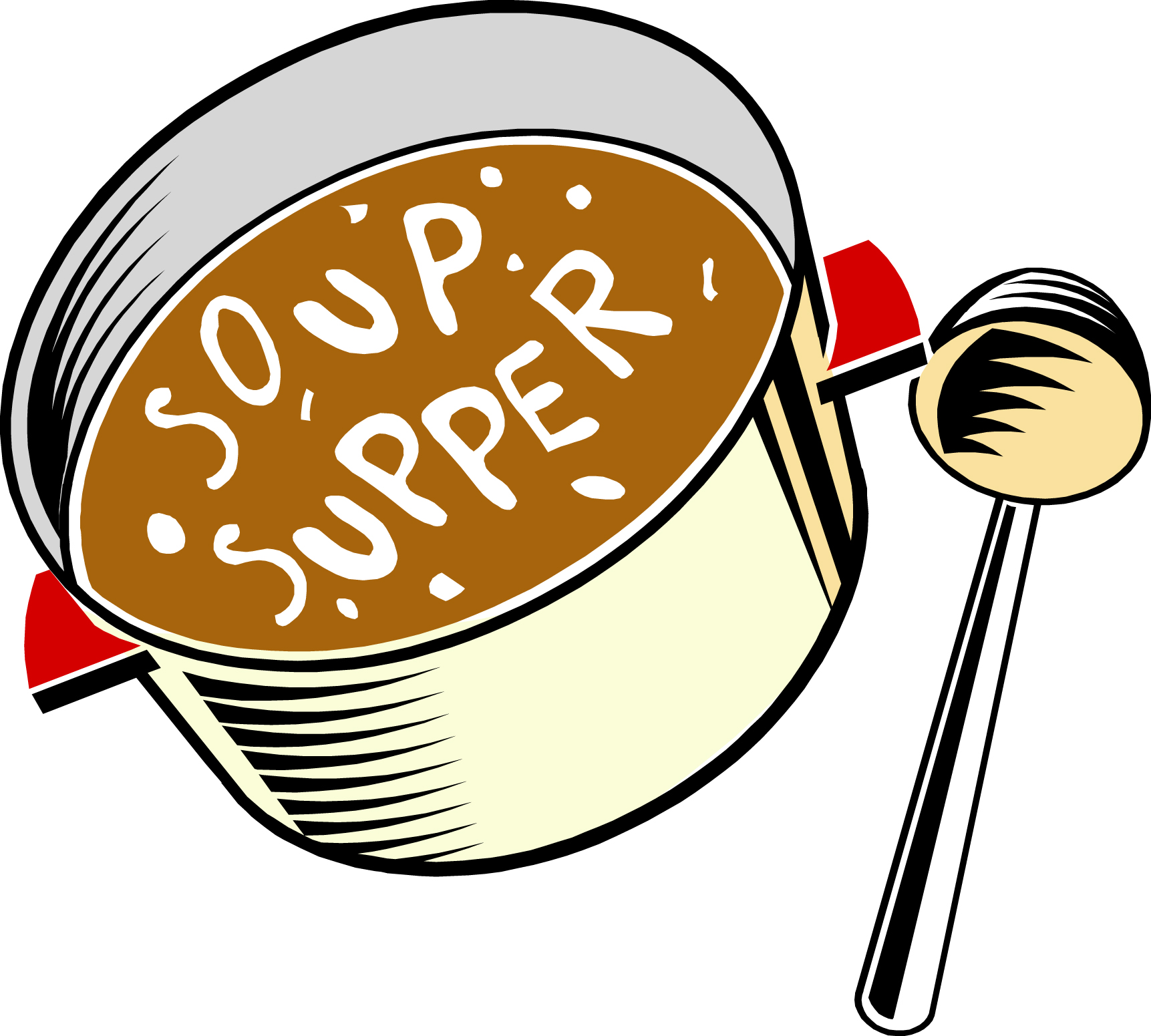 pastor clipart supper