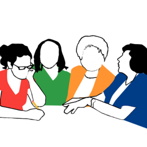 luncheon clipart women's group