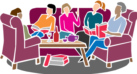 luncheon clipart women's group