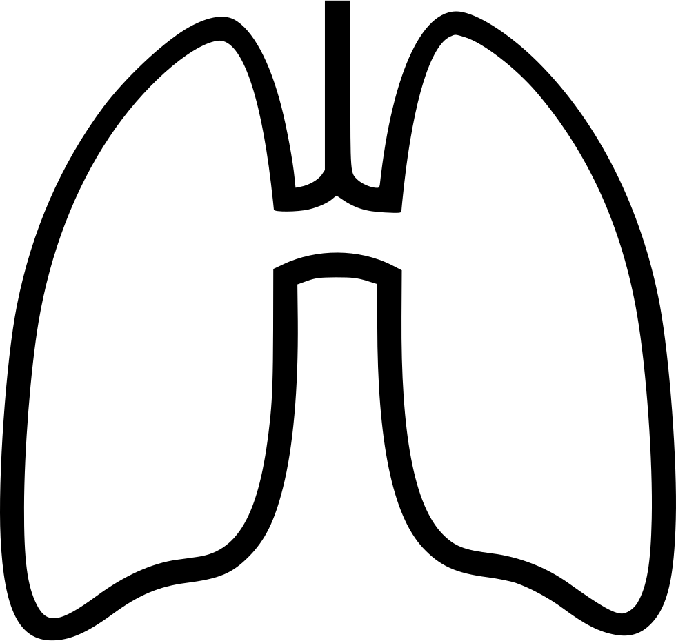 Svg png icon free. Lungs clipart printable