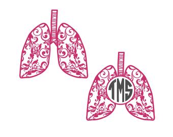 File etsy . Lungs clipart svg