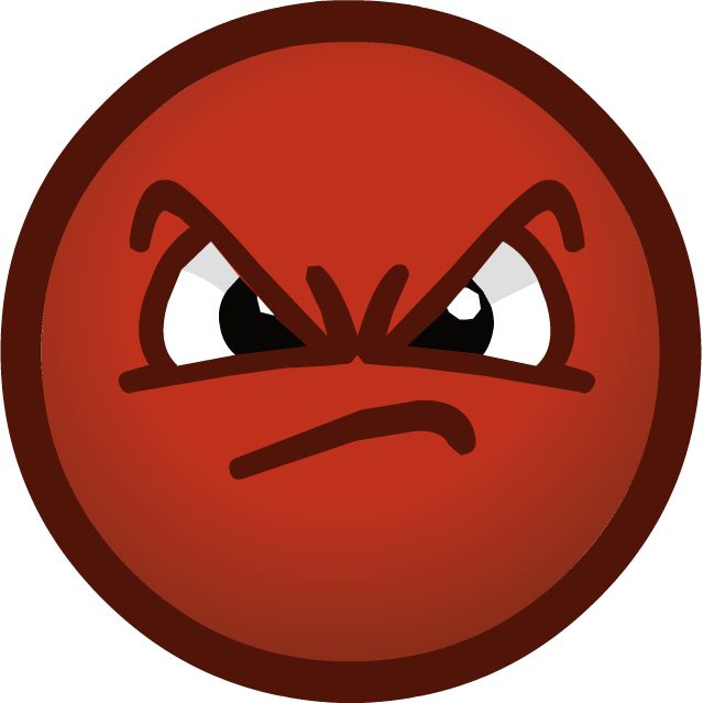 mad clipart angry smiley
