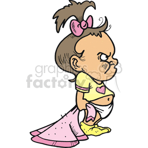mad clipart chick