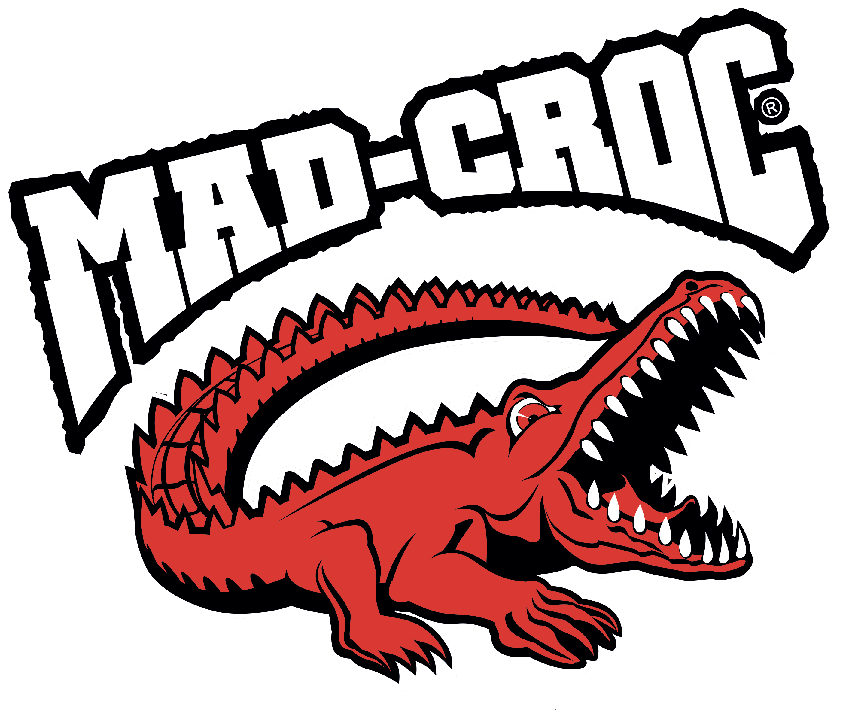 mad clipart crocodile