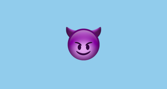 mad clipart devil emoji