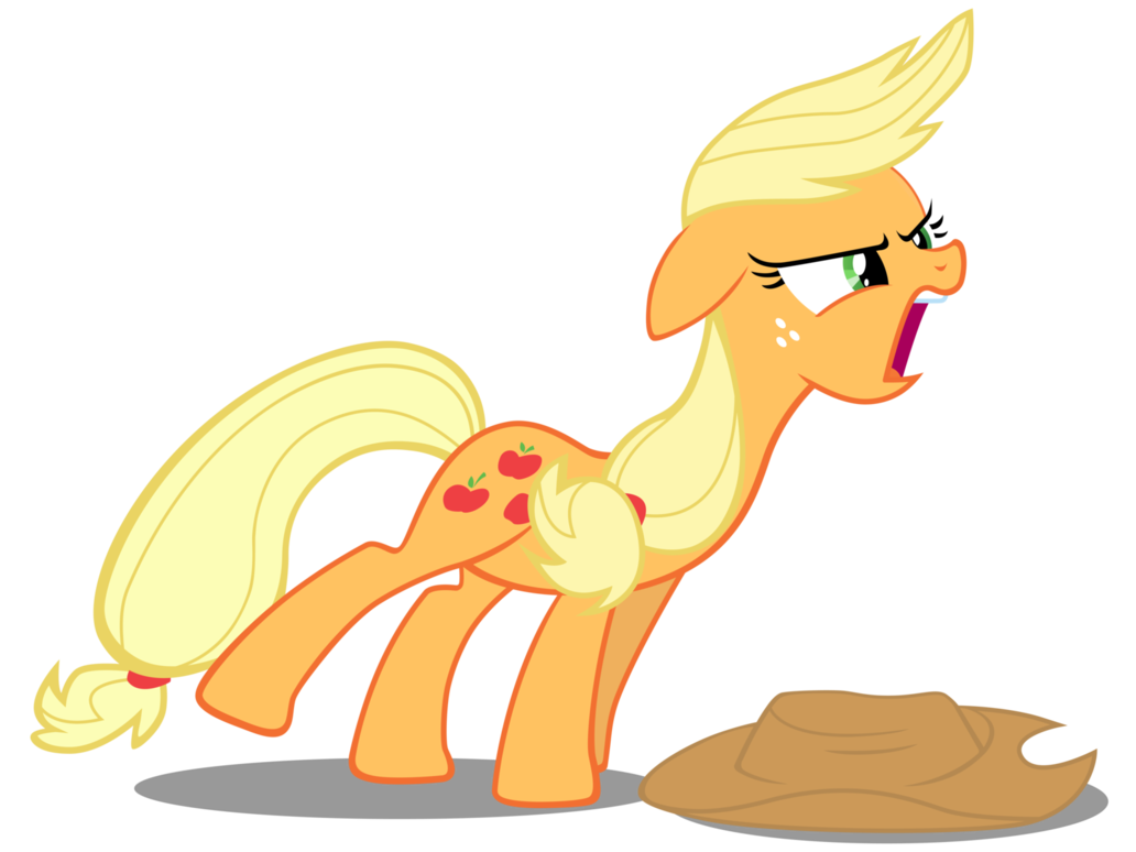 Yelling clipart yell. Applejack screaming and by