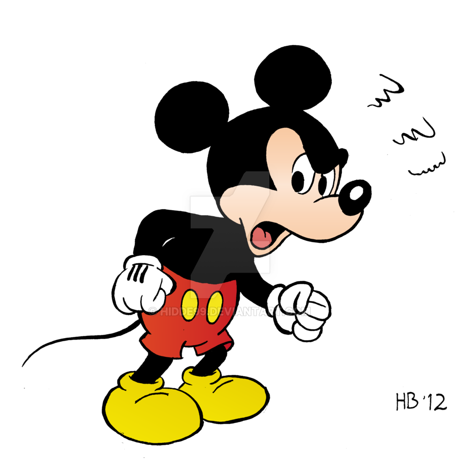 mouse clipart angry