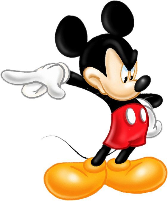 mad clipart mickey mouse