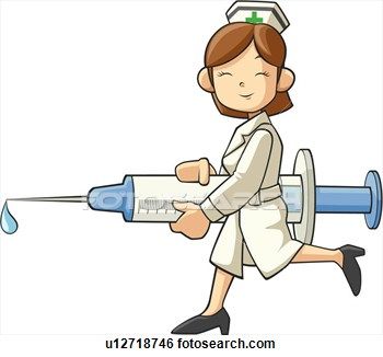 shot clipart nurse