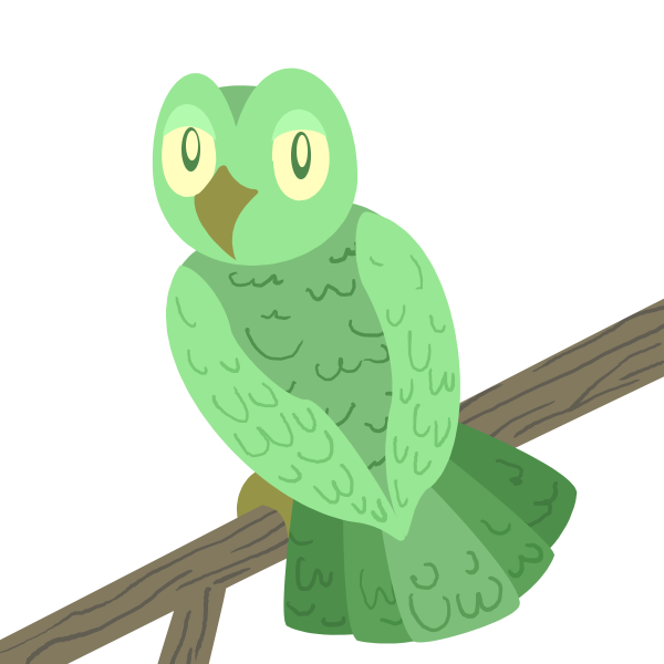 mad clipart owl