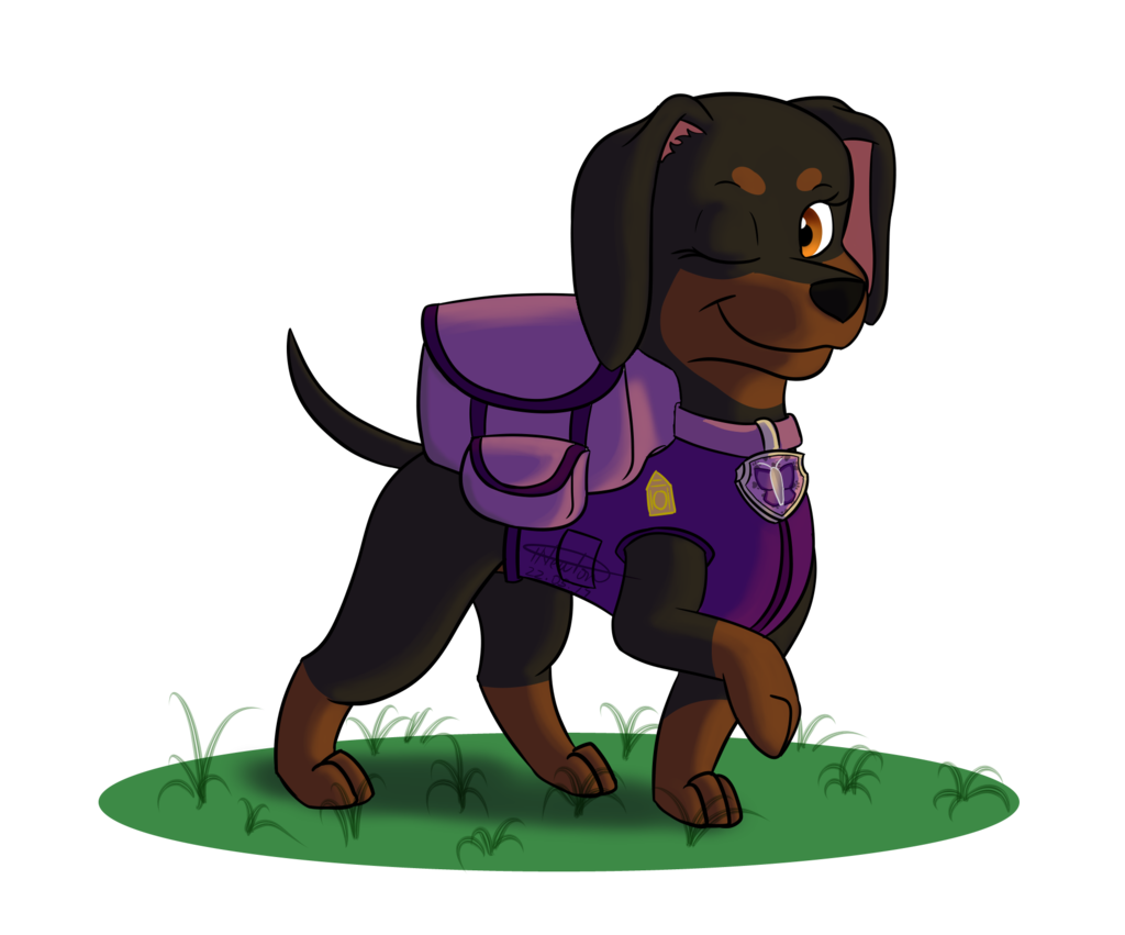 mad clipart rottweiler