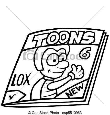 magazine clipart drawing