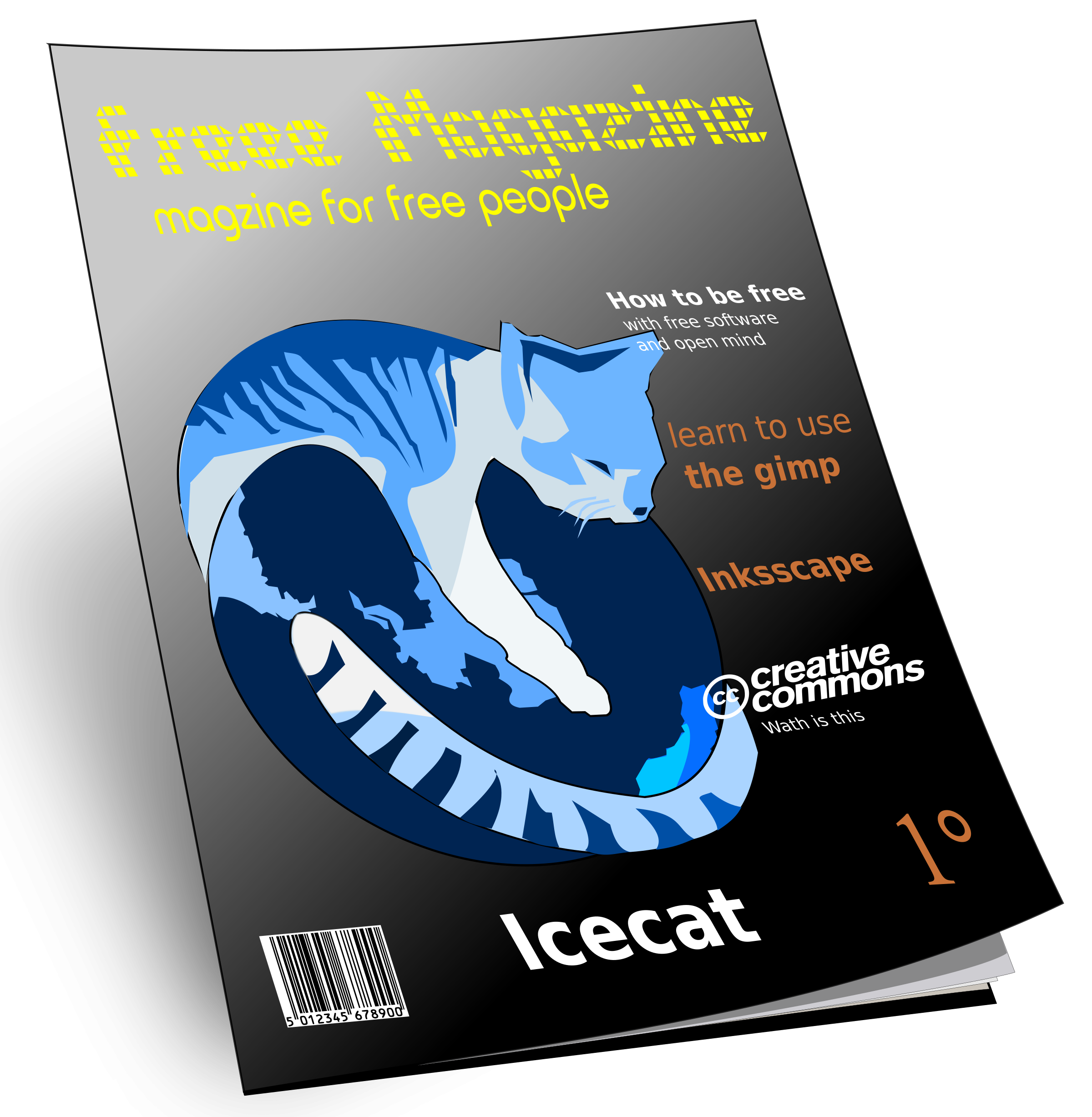 magazine clipart magazine cover