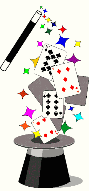 magic clipart magic card