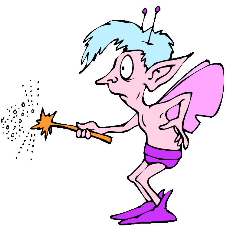 Young clipart degree adjective. Magic dust for learning