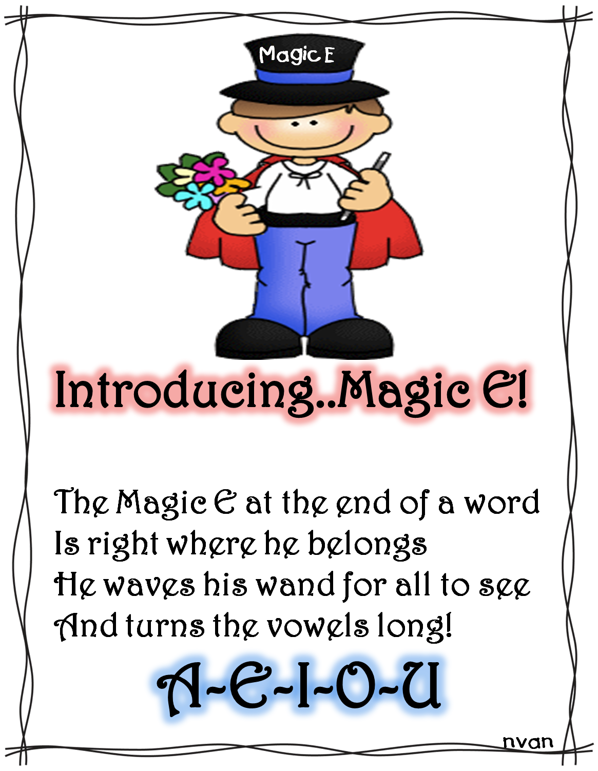 magic clipart magic word