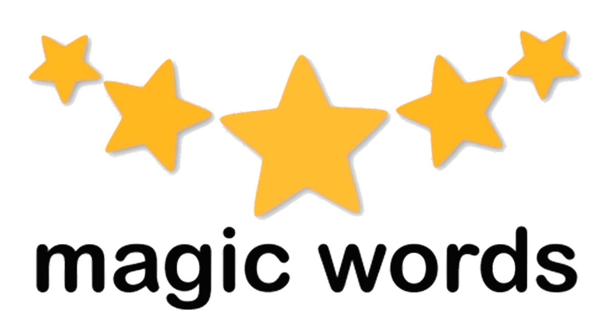 magic clipart magic word