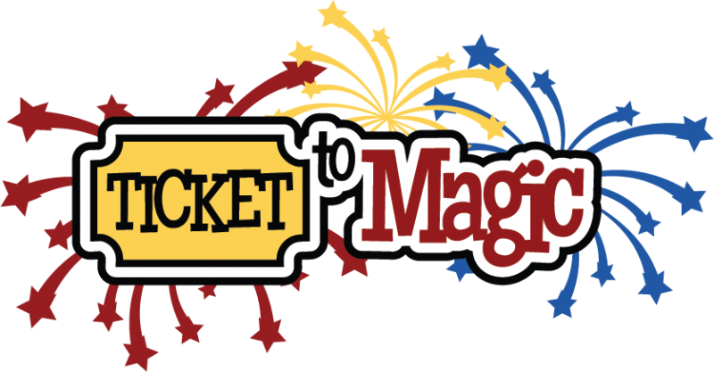 To magic svg scrapbook. Ticket clipart ticket disney
