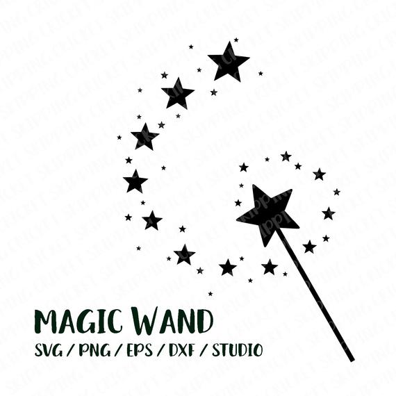 Free Free 158 Fairy Godmother Wand Svg SVG PNG EPS DXF File