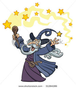 magic clipart wizard