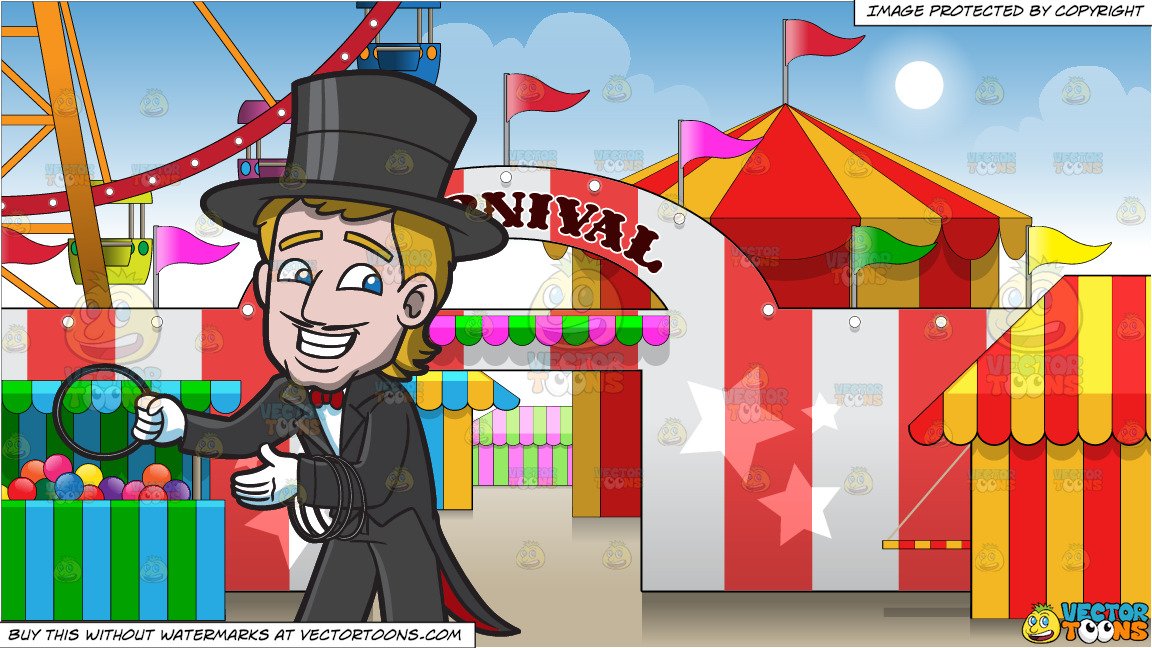 magician clipart carnival