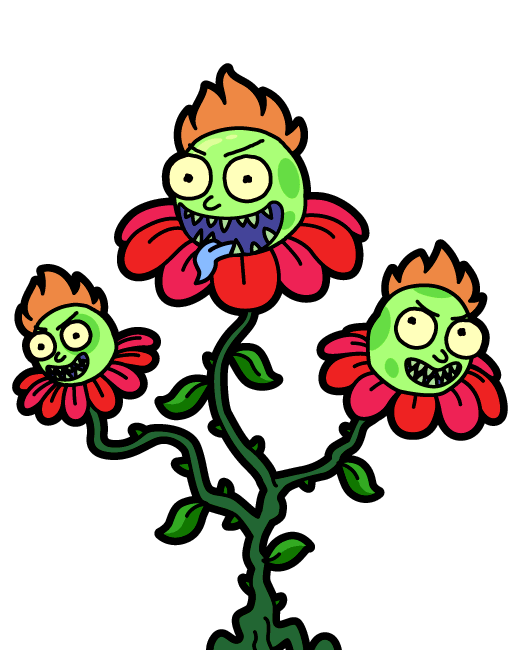 seedling clipart plant face