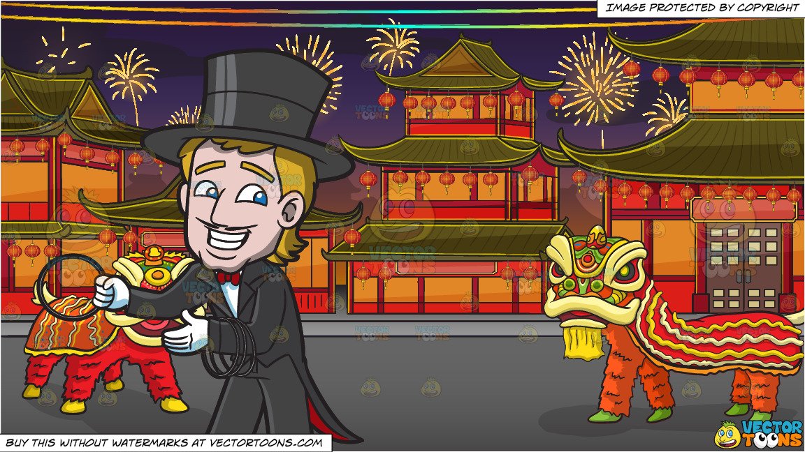Magician clipart new years eve. A with rings and