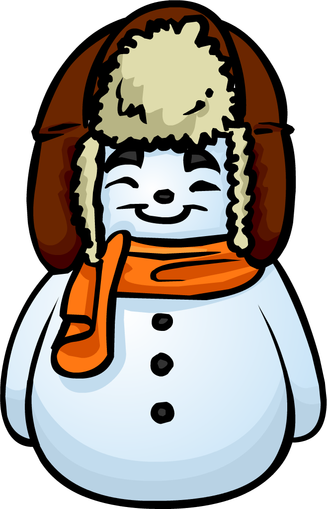 magician clipart snowman