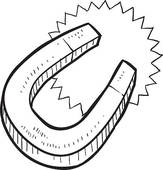 Free magnets cliparts download. Magnet clipart black and white