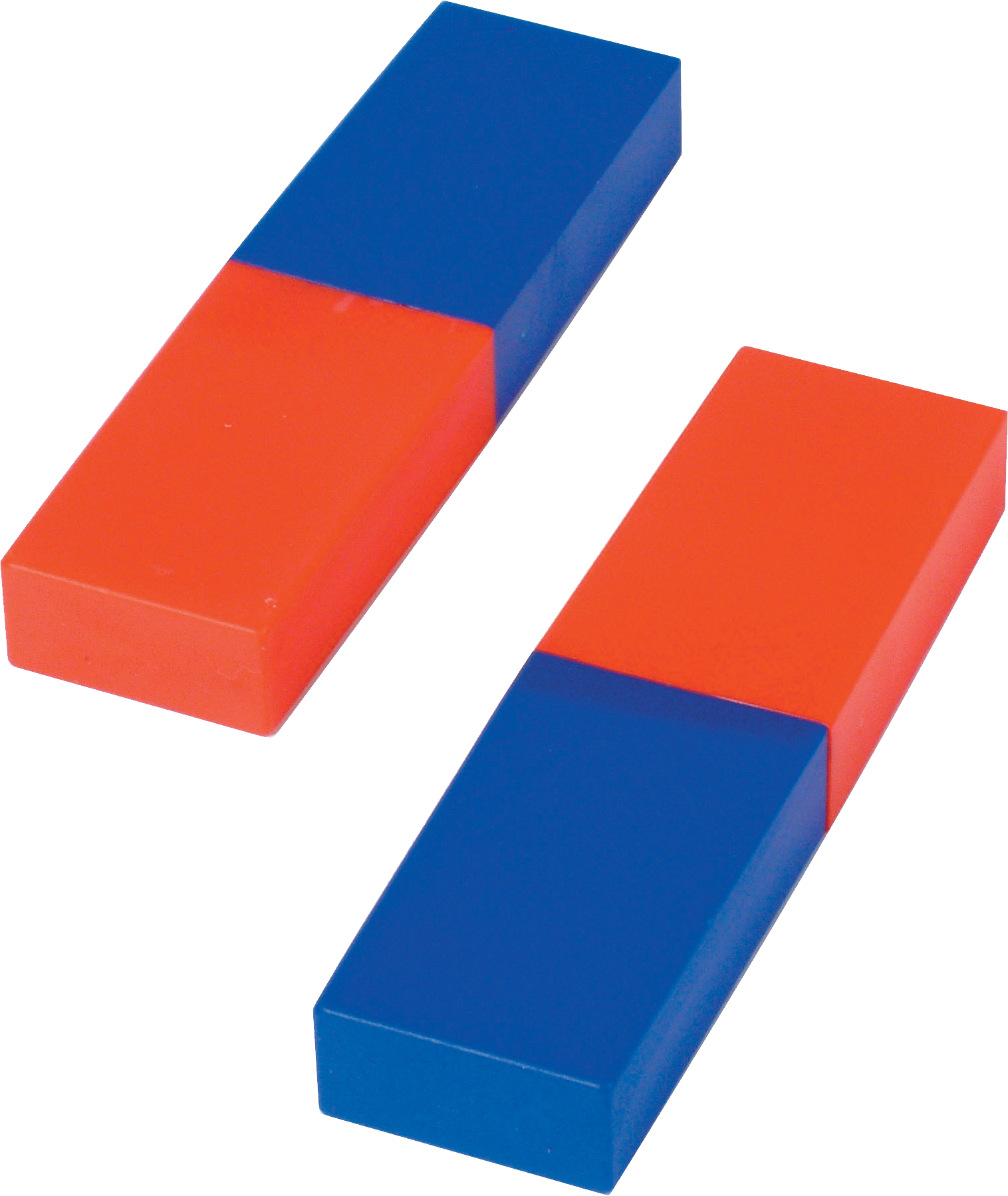 magnet clipart red blue