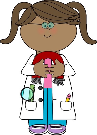 magnet clipart science person