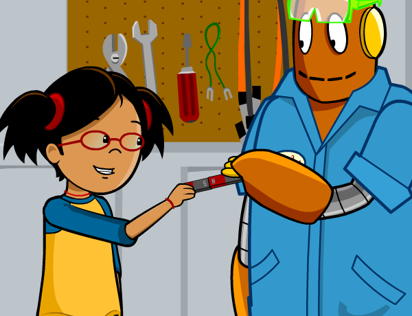 magnet clipart science person