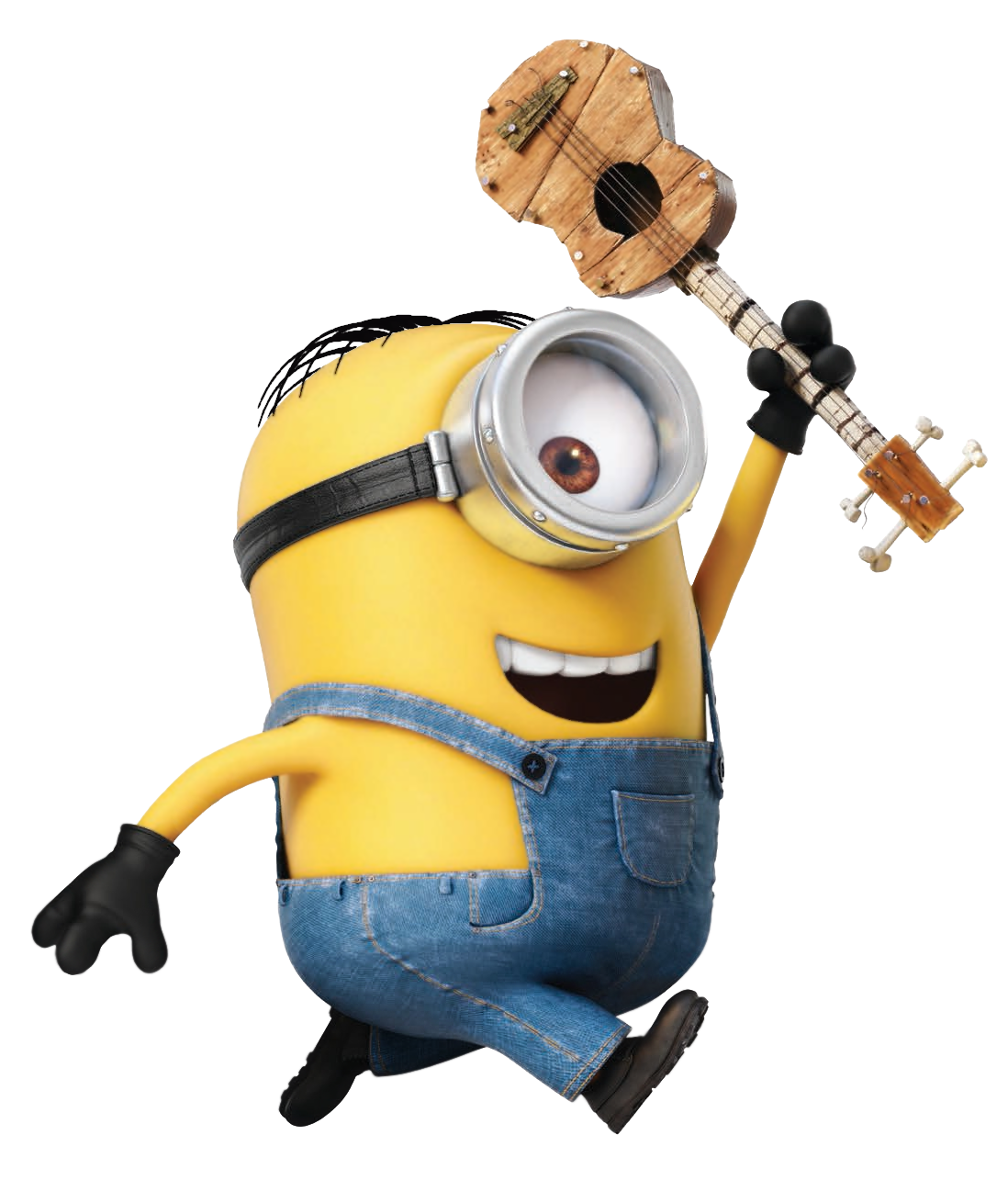 number 6 clipart minion