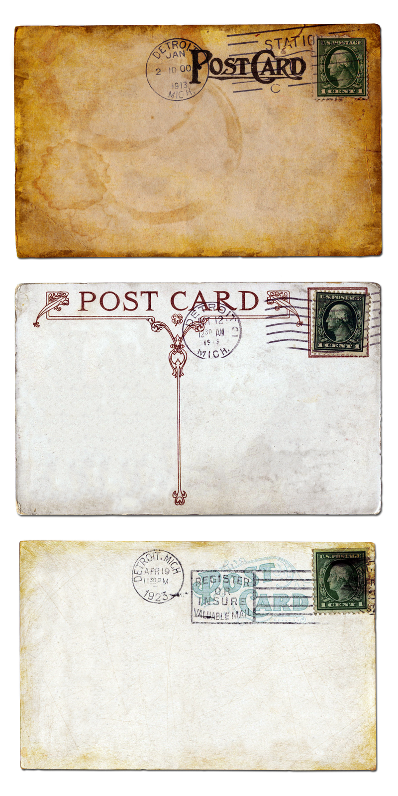 postcard clipart airmail