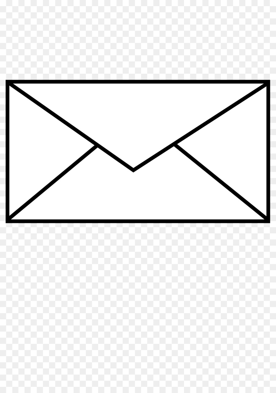 Black triangle envelope email. Mail clipart envelopeclip