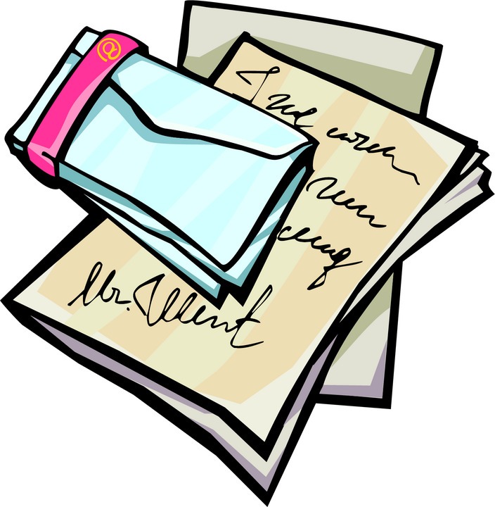 mail clipart friendly letter