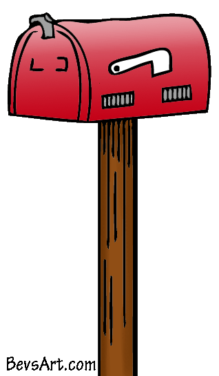 mailbox clipart house mailbox