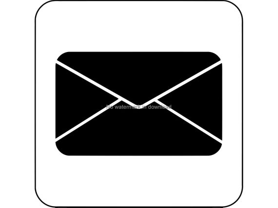 Svg digital download printable. Mail clipart icon hd