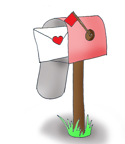 mailbox clipart love