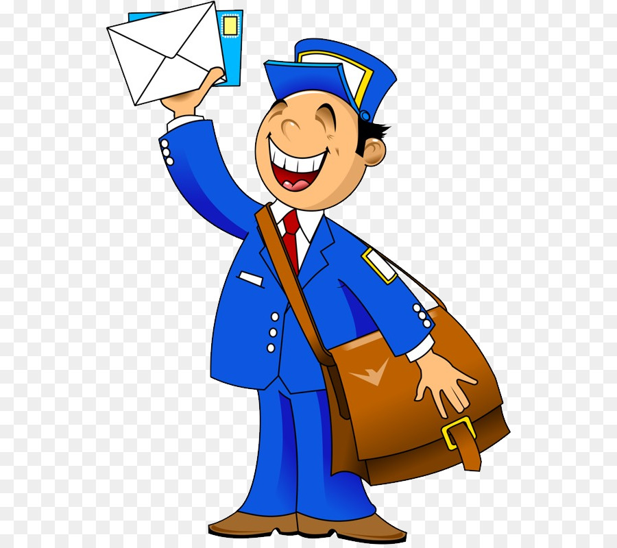 Postman png clip art. Mail clipart mail carrier