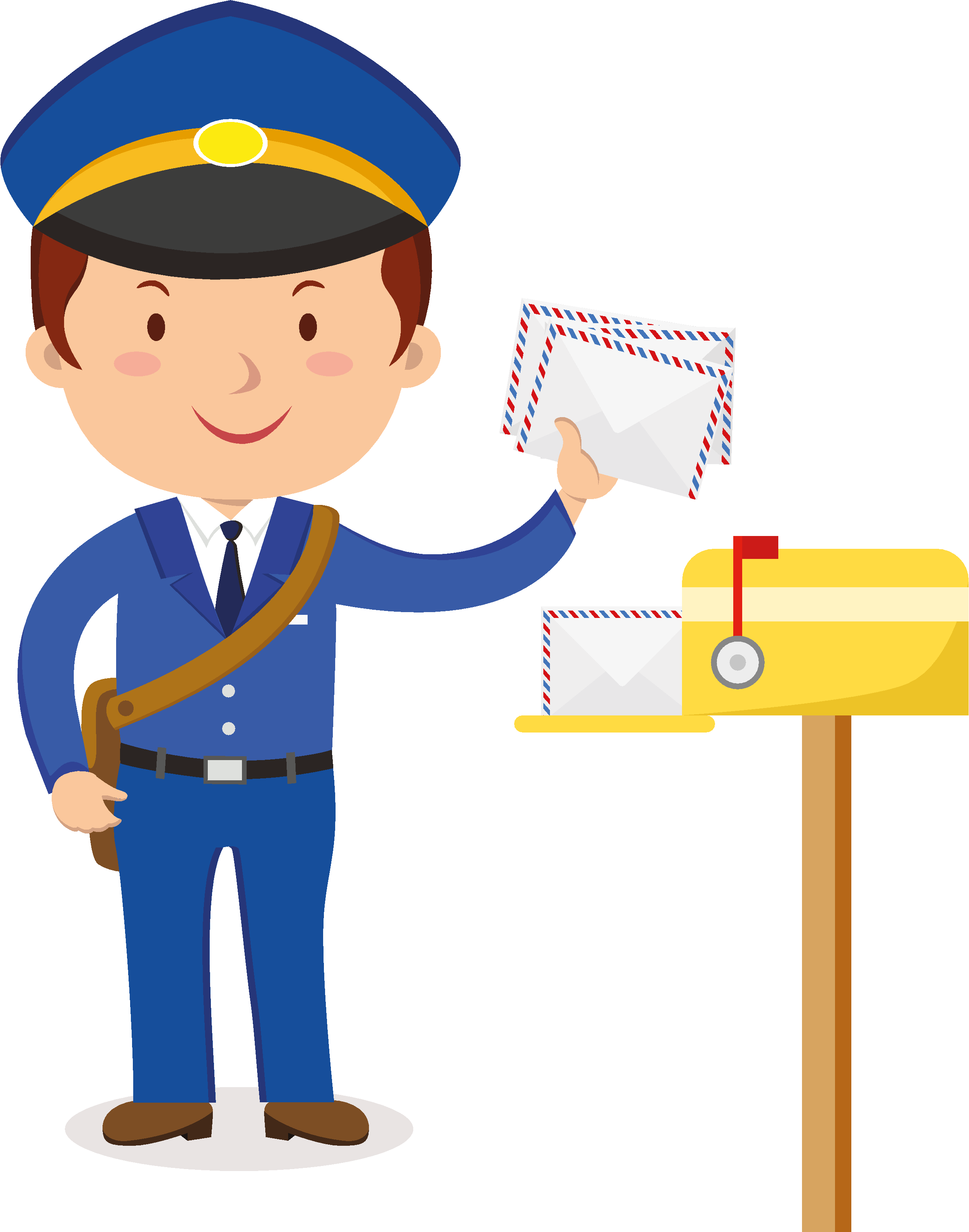 Mail clipart mail person, Mail mail person Transparent FREE for
