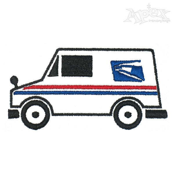 mail clipart mail truck