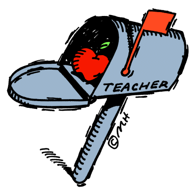 mailbox clipart teacher