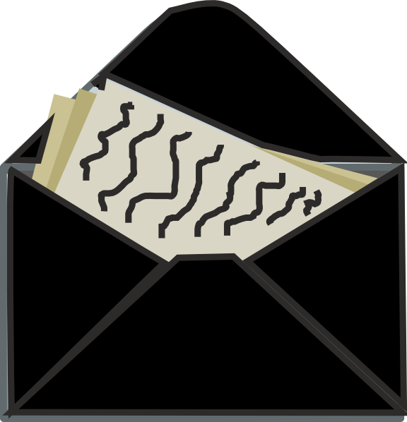 mail clipart stack envelope