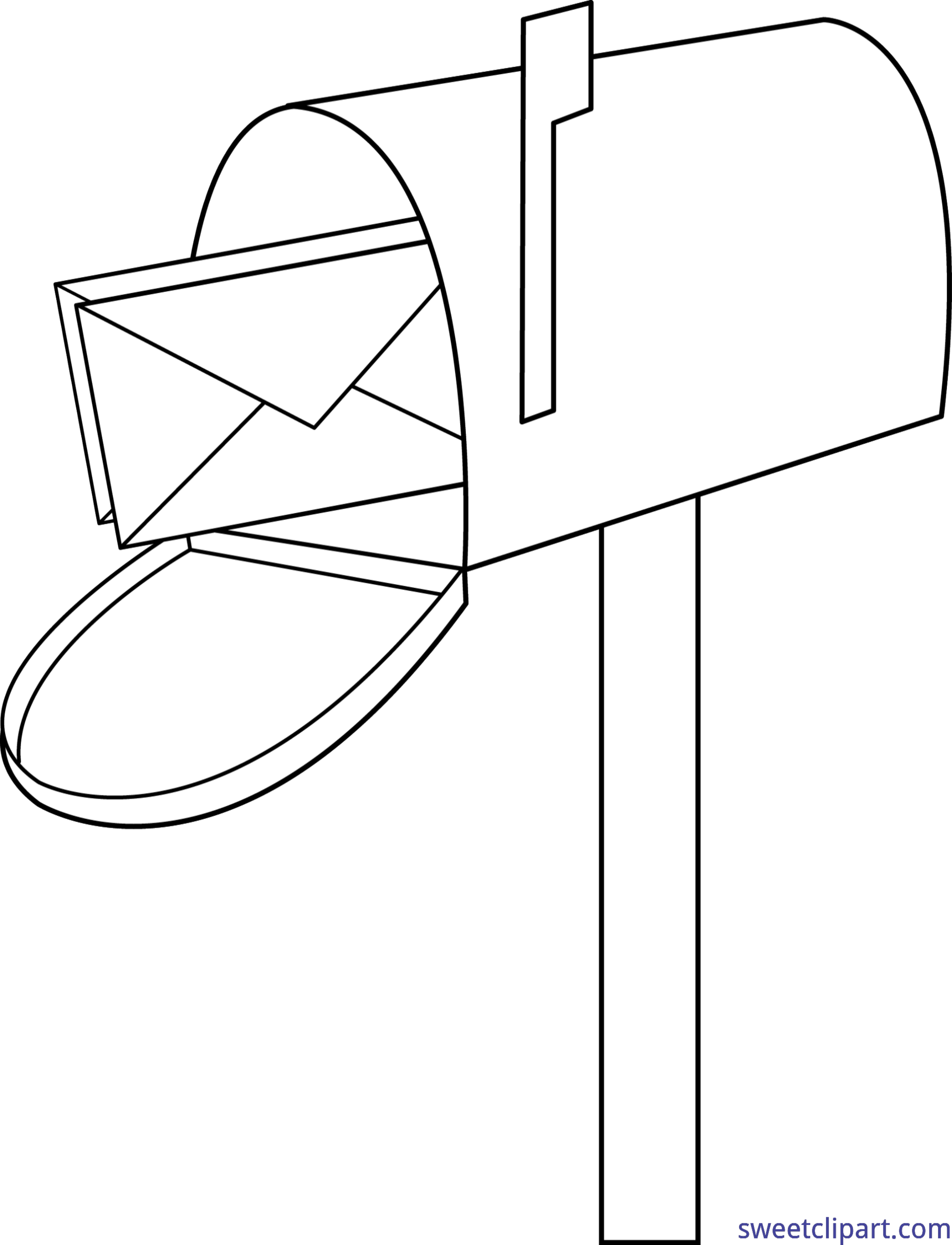 mailbox clipart mail border