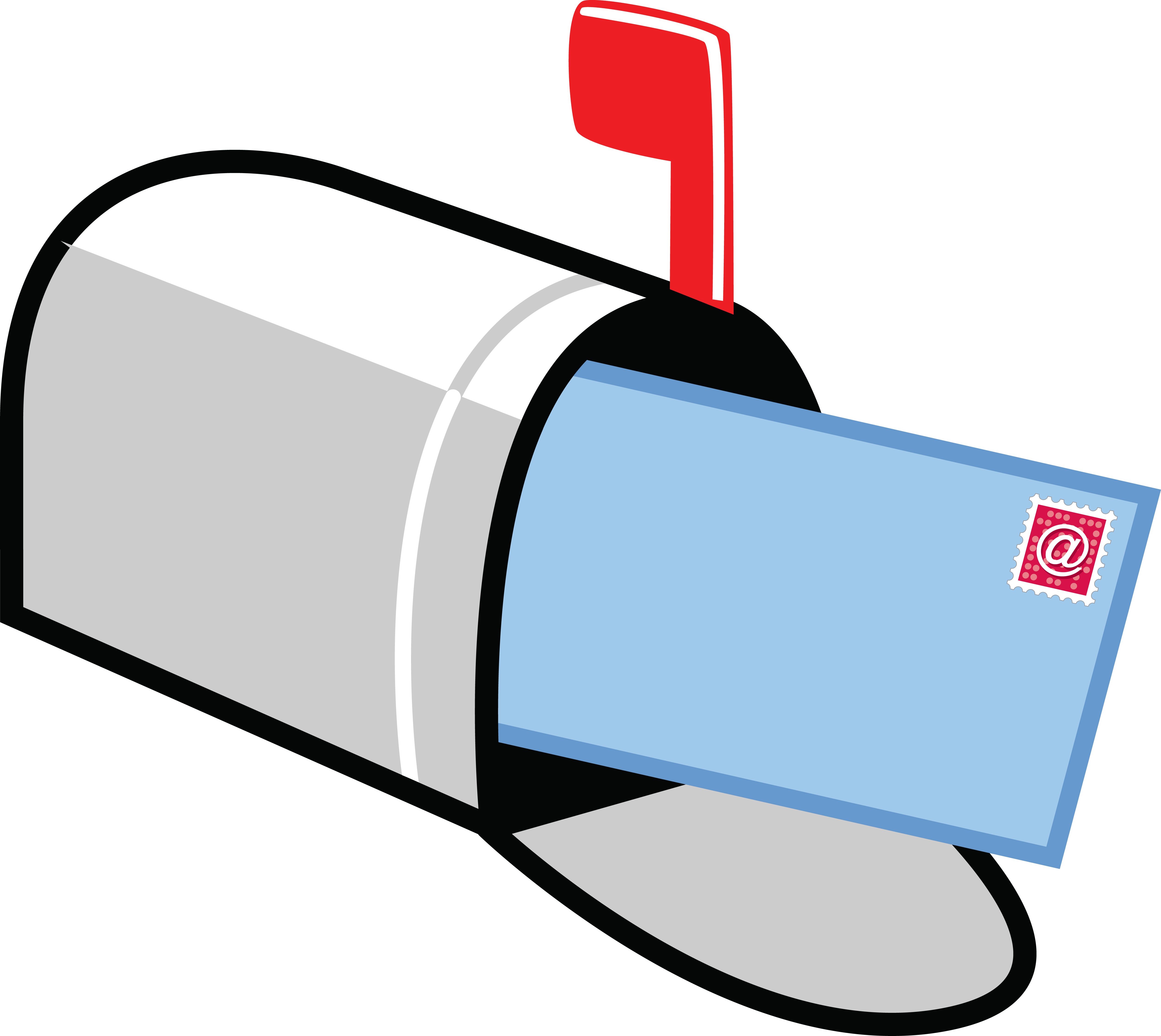 mailbox clipart outgoing mail