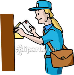 mailman clipart mail clerk