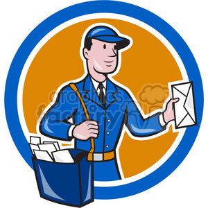 mailman clipart mail delivery