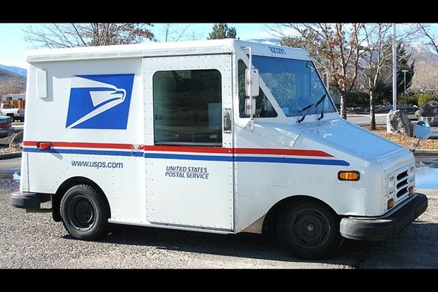 mailman clipart mail van