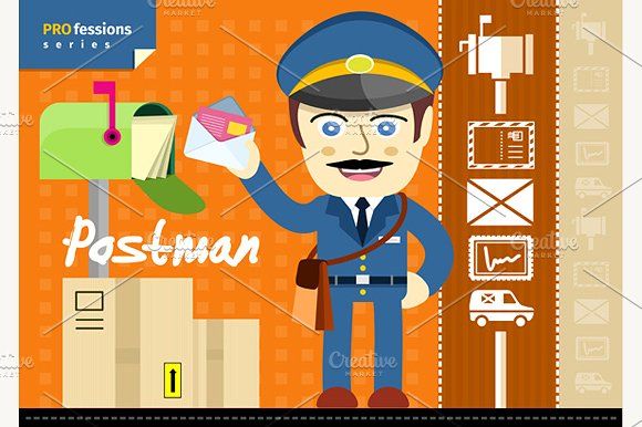 mailman clipart national